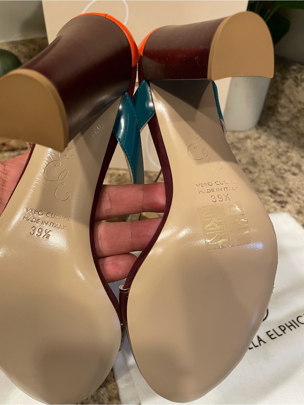 $700+ Camilla Elphick Collectable Designer Art Shoes - Picture 4 of 6